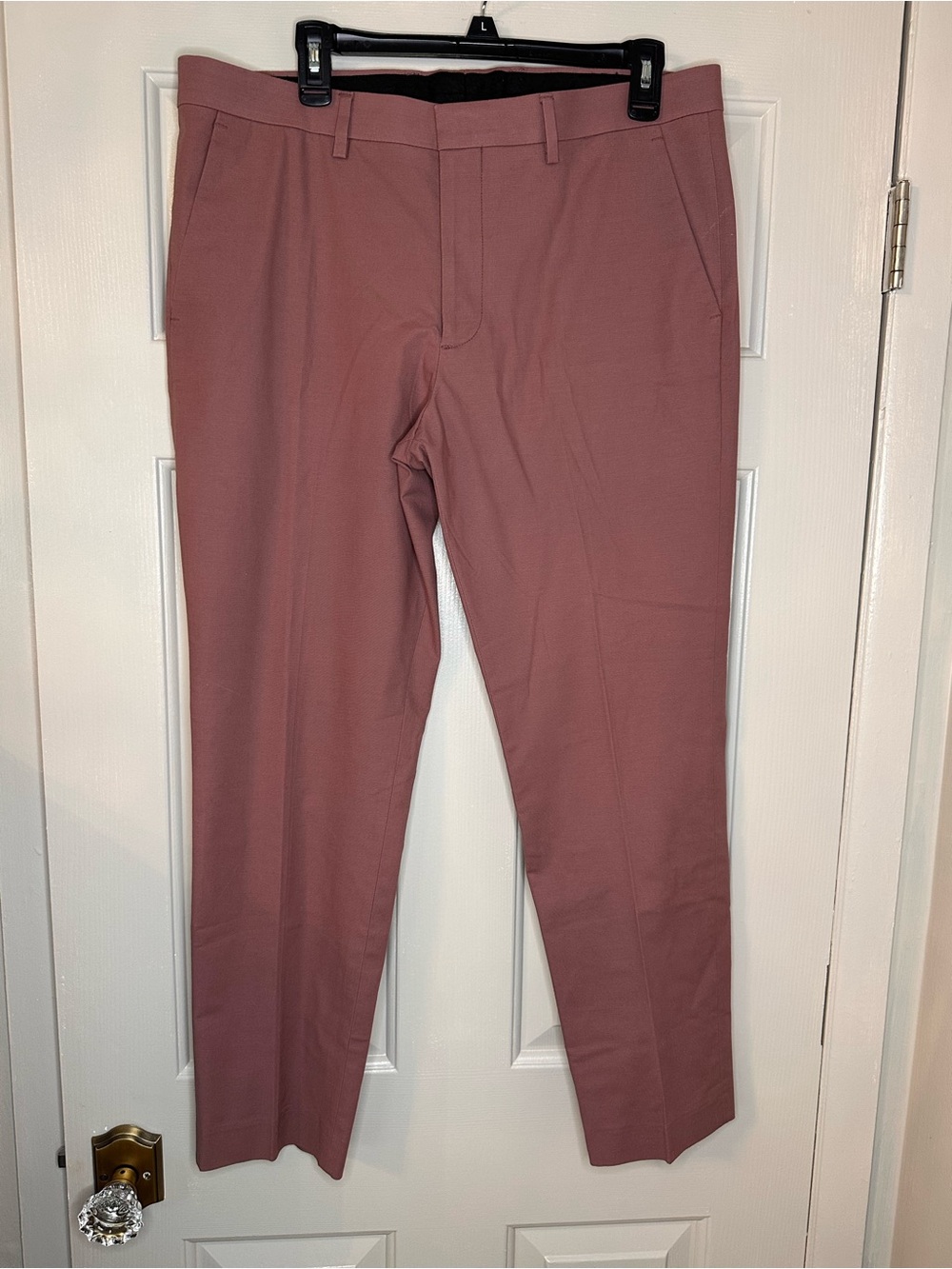 Express Men's Dress Pants in Dusty Rose